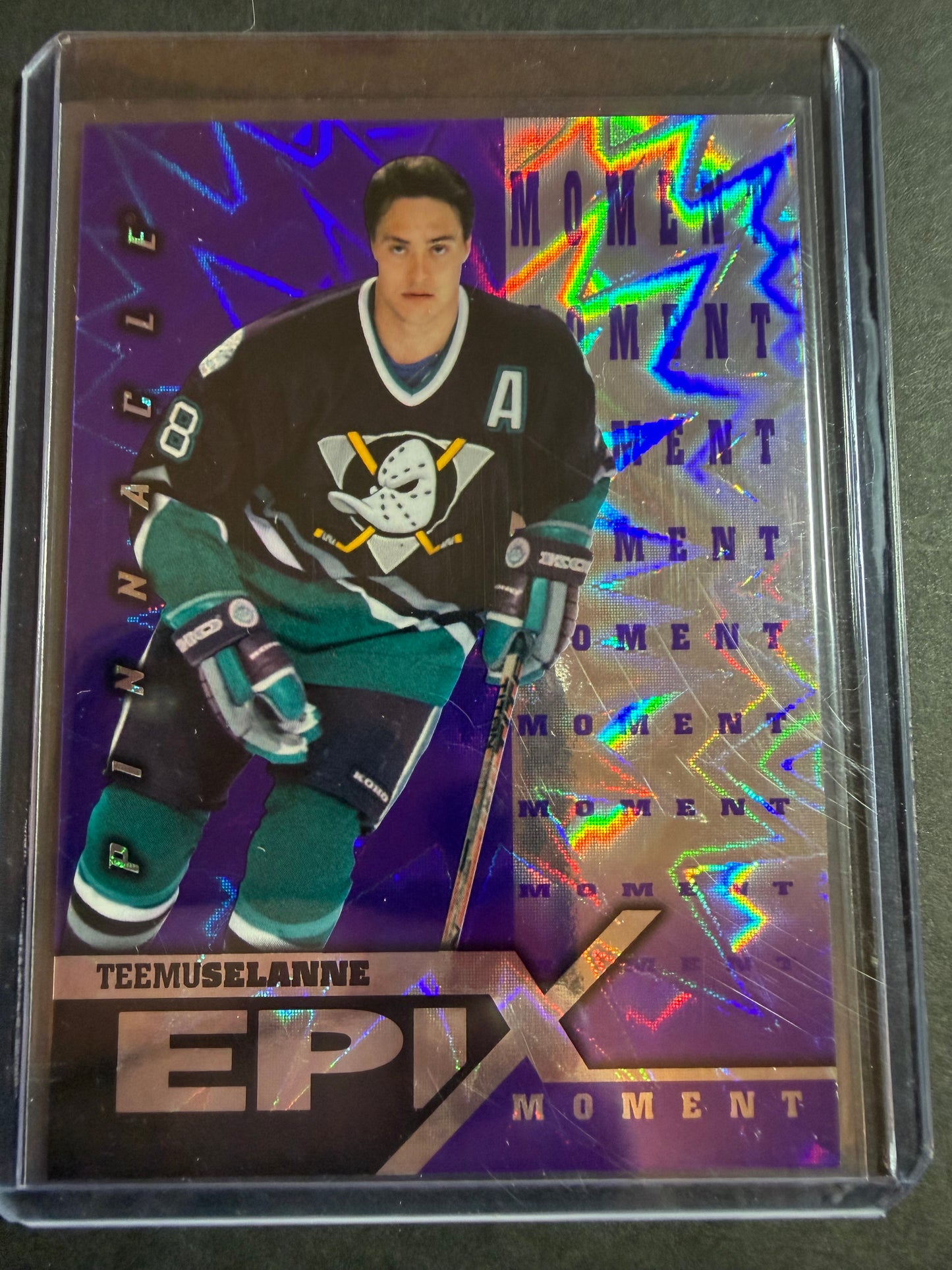 TEEMU SELANNE - 1997 Pinnacle Epix COMPLETE SET, w/ Moment, Season, Game, Play