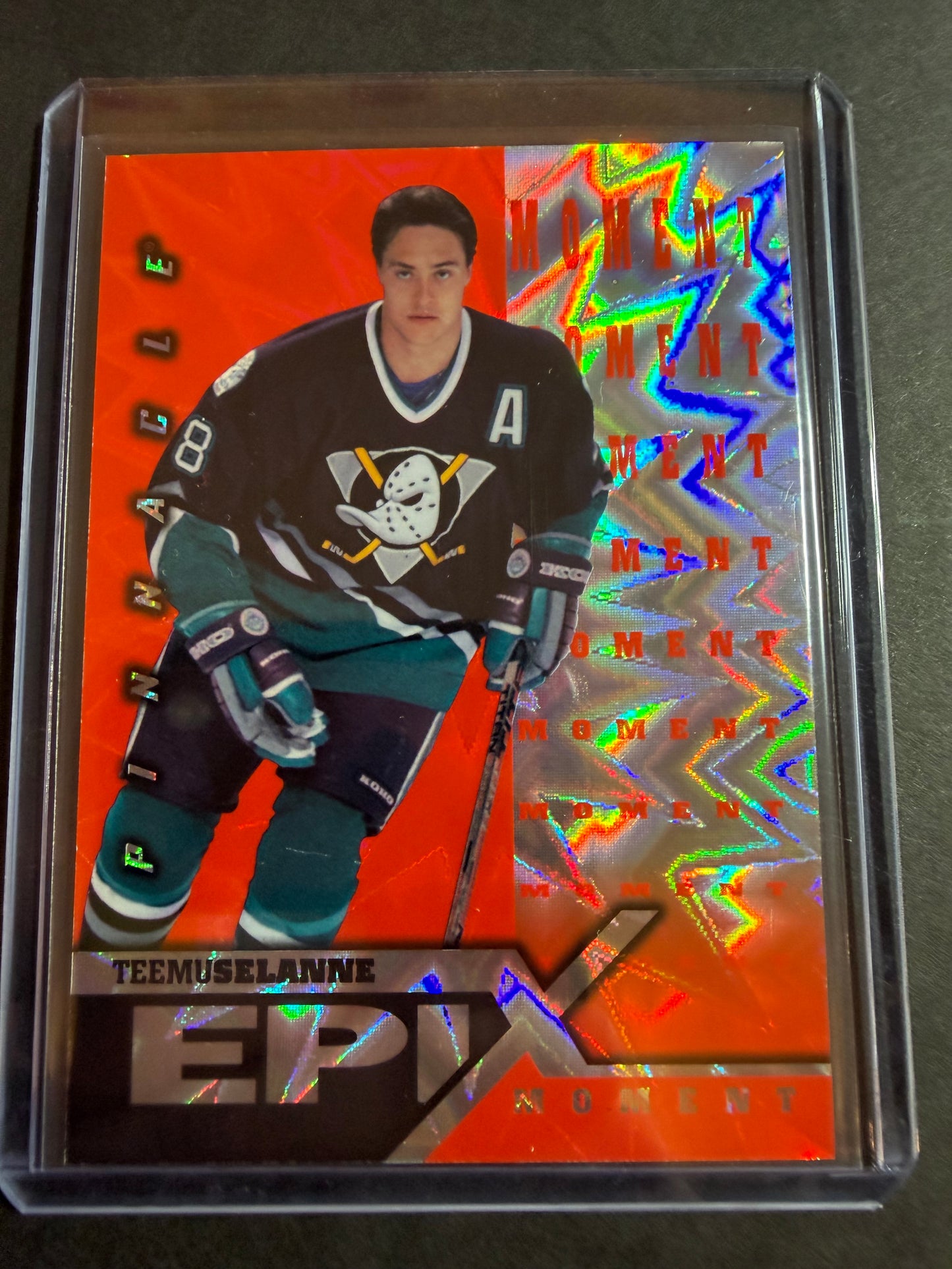 TEEMU SELANNE - 1997 Pinnacle Epix COMPLETE SET, w/ Moment, Season, Game, Play