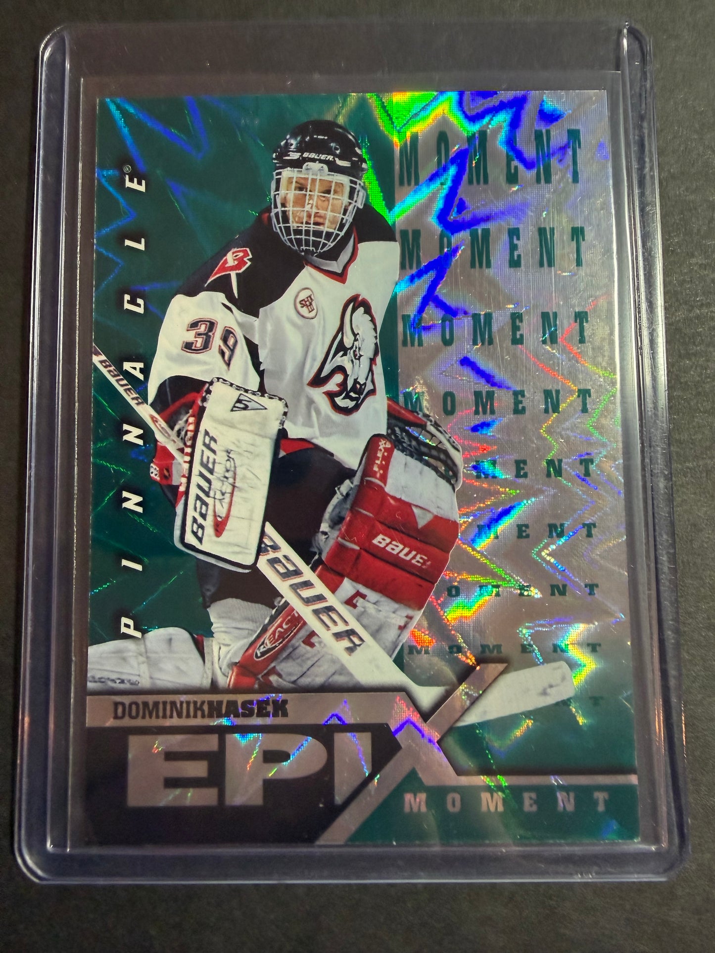 DOMINIK HASEK - 1997 Pinnacle Epix COMPLETE SET, w/ Moment, Season, Game, Play