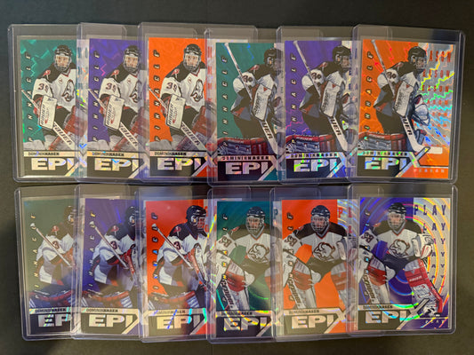 DOMINIK HASEK - 1997 Pinnacle Epix COMPLETE SET, w/ Moment, Season, Game, Play