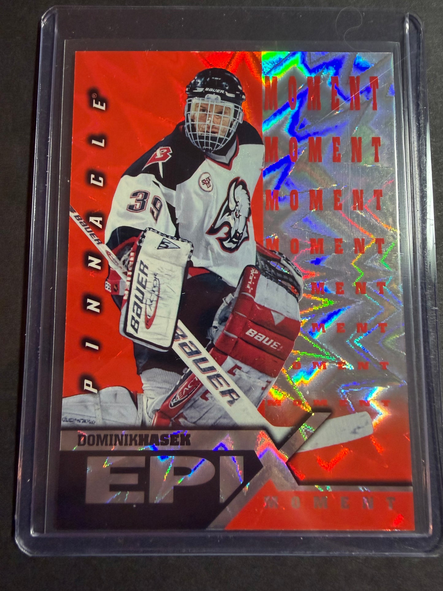 DOMINIK HASEK - 1997 Pinnacle Epix COMPLETE SET, w/ Moment, Season, Game, Play