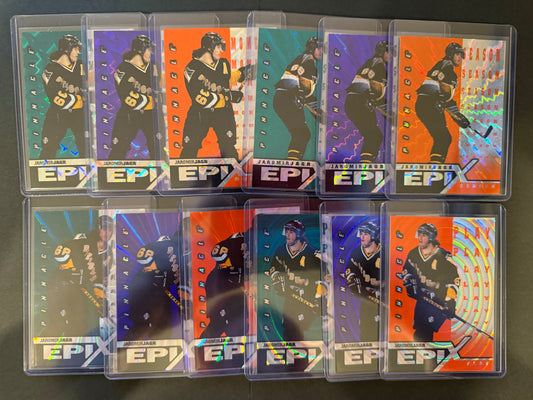 JAROMIR JAGR - 1997 Pinnacle Epix COMPLETE SET, w/ Moment, Season, Game, Play