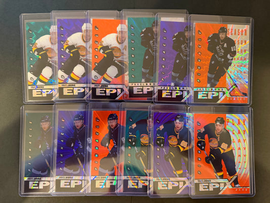 PAVEL BURE - 1997 Pinnacle Epix COMPLETE SET, w/ Moment, Season, Game, Play