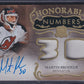 MARTIN BRODEUR - 2023 The Cup Honorable Numbers Auto Patch #HR-BR, /30