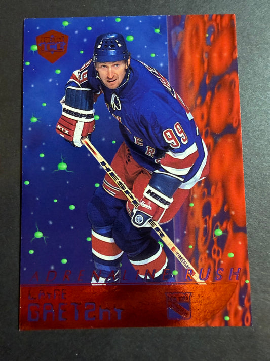 WAYNE GRETZKY - 1998 Pacific Dynagon Ice Adrenaline Rush BRONZE #8 Print Run 180