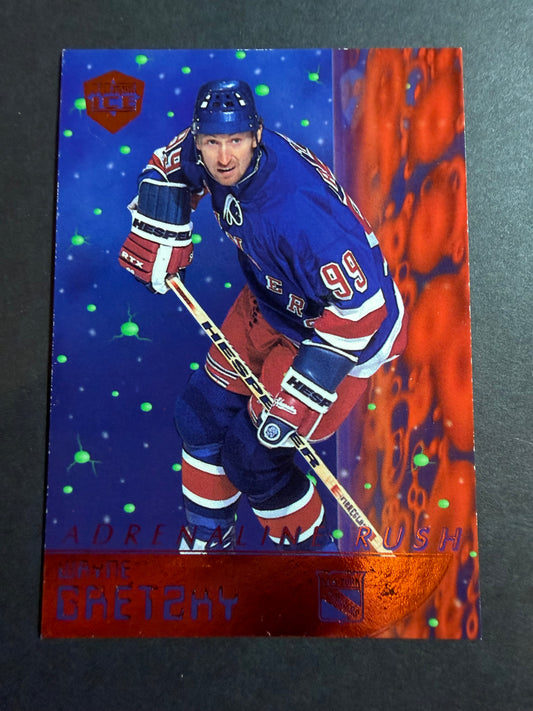 WAYNE GRETZKY - 1998 Pacific Dynagon Ice Adrenaline Rush BRONZE #8 Print Run 180