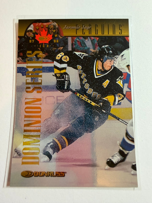 JAROMIR JAGR - 1997 Donruss Canadian Ice Dominion Series #8, /150?