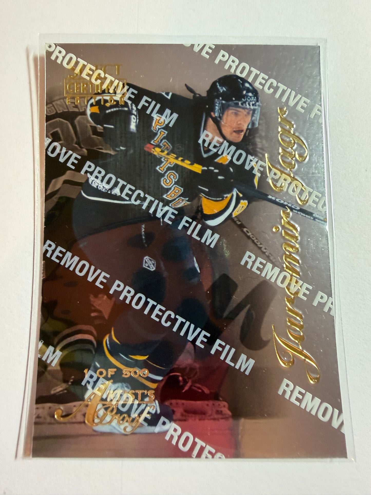 JAROMIR JAGR - 1996 Pinnacle Select Certified Artist's Proof #43, /500