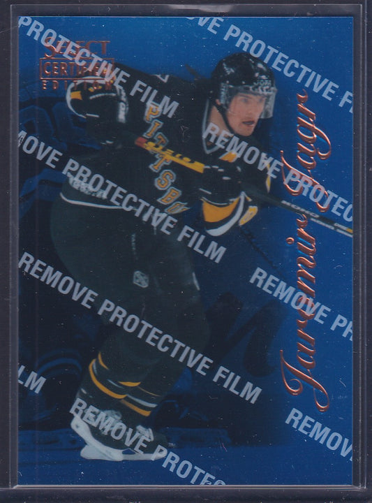 JAROMIR JAGR - 1996 Pinnacle Select Certified BLUE #43