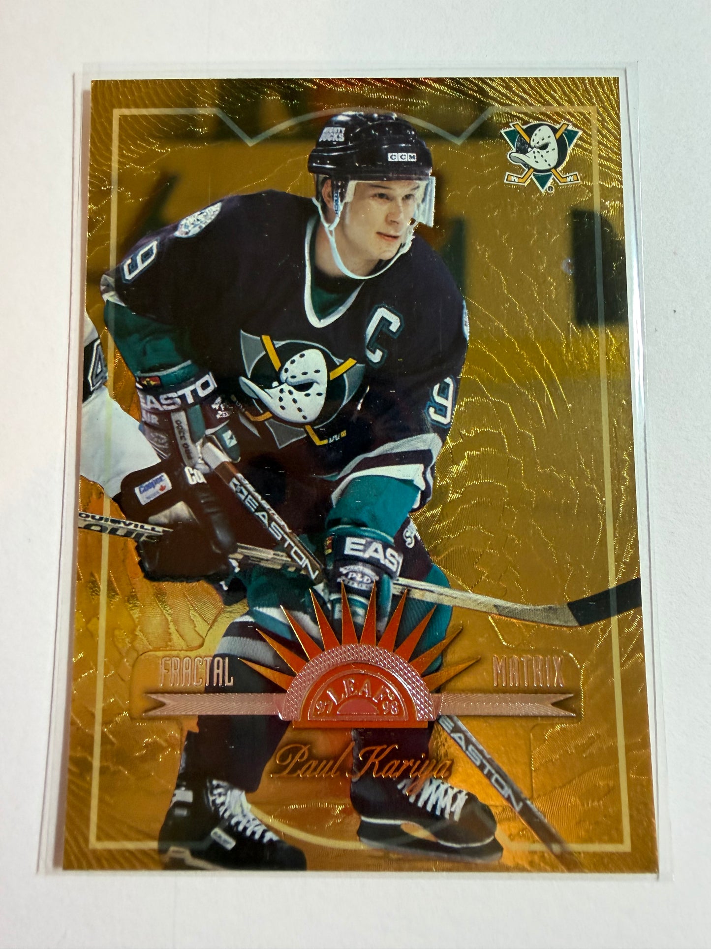 PAUL KARIYA - 1997 Donruss Leaf Fractal Matrix #6, /50