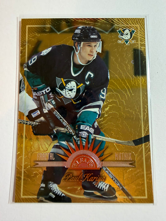 PAUL KARIYA - 1997 Donruss Leaf Fractal Matrix #6, /50