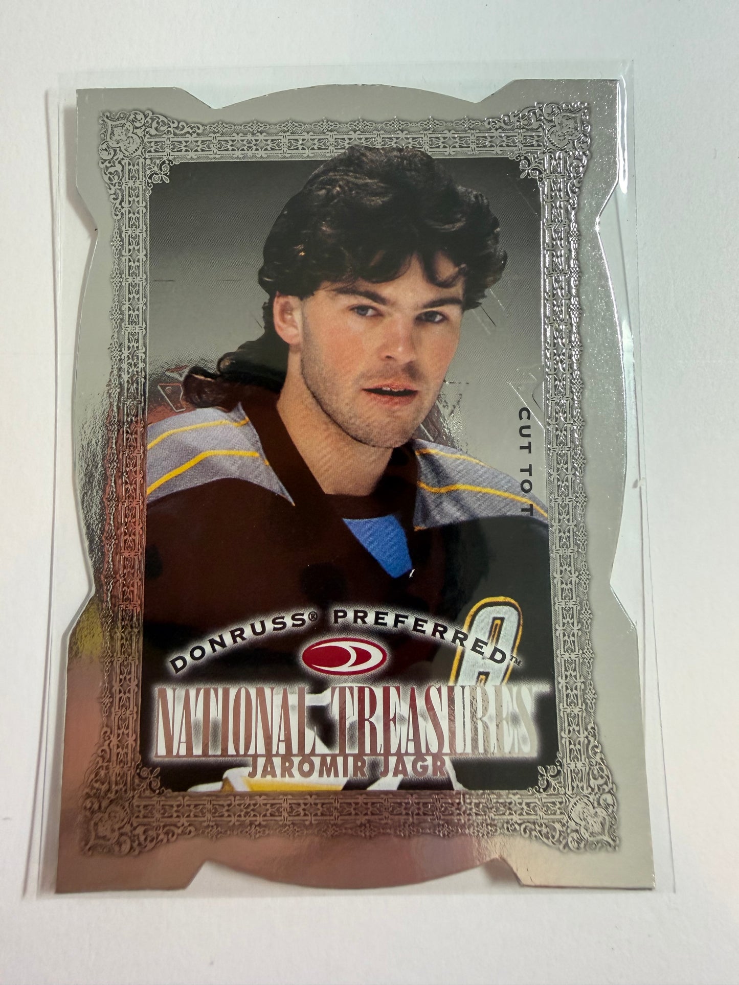 JAROMIR JAGR - 1997 Donruss Preferred Cut to the Chase National Treasures #192