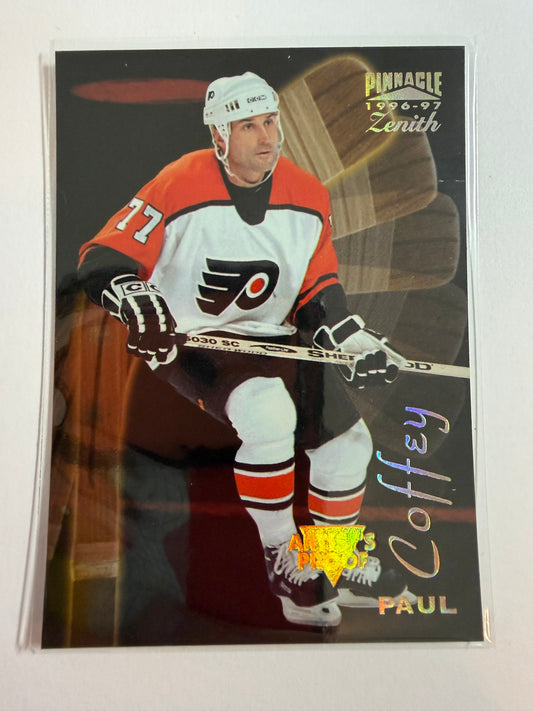 PAUL COFFEY - 1996 Pinnacle Zenith Artist's Proof #48