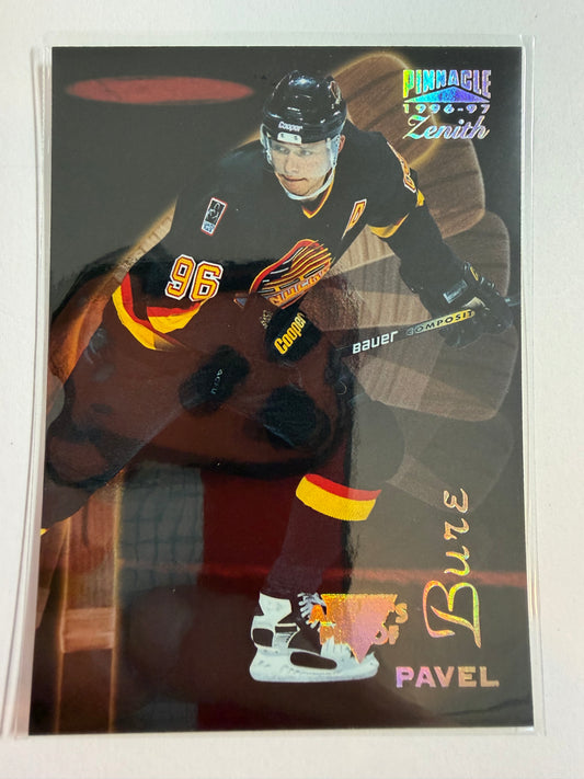 PAVEL BURE - 1996 Pinnacle Zenith Artist's Proof #3