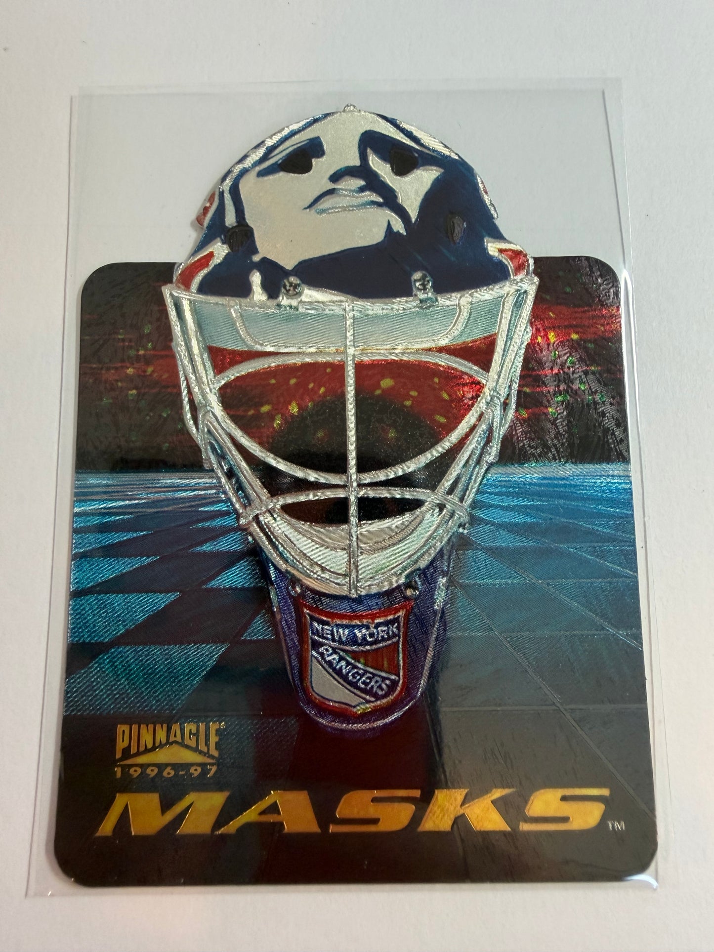 MIKE RICHTER - 1996 Pinnacle Masks Die Cut #9