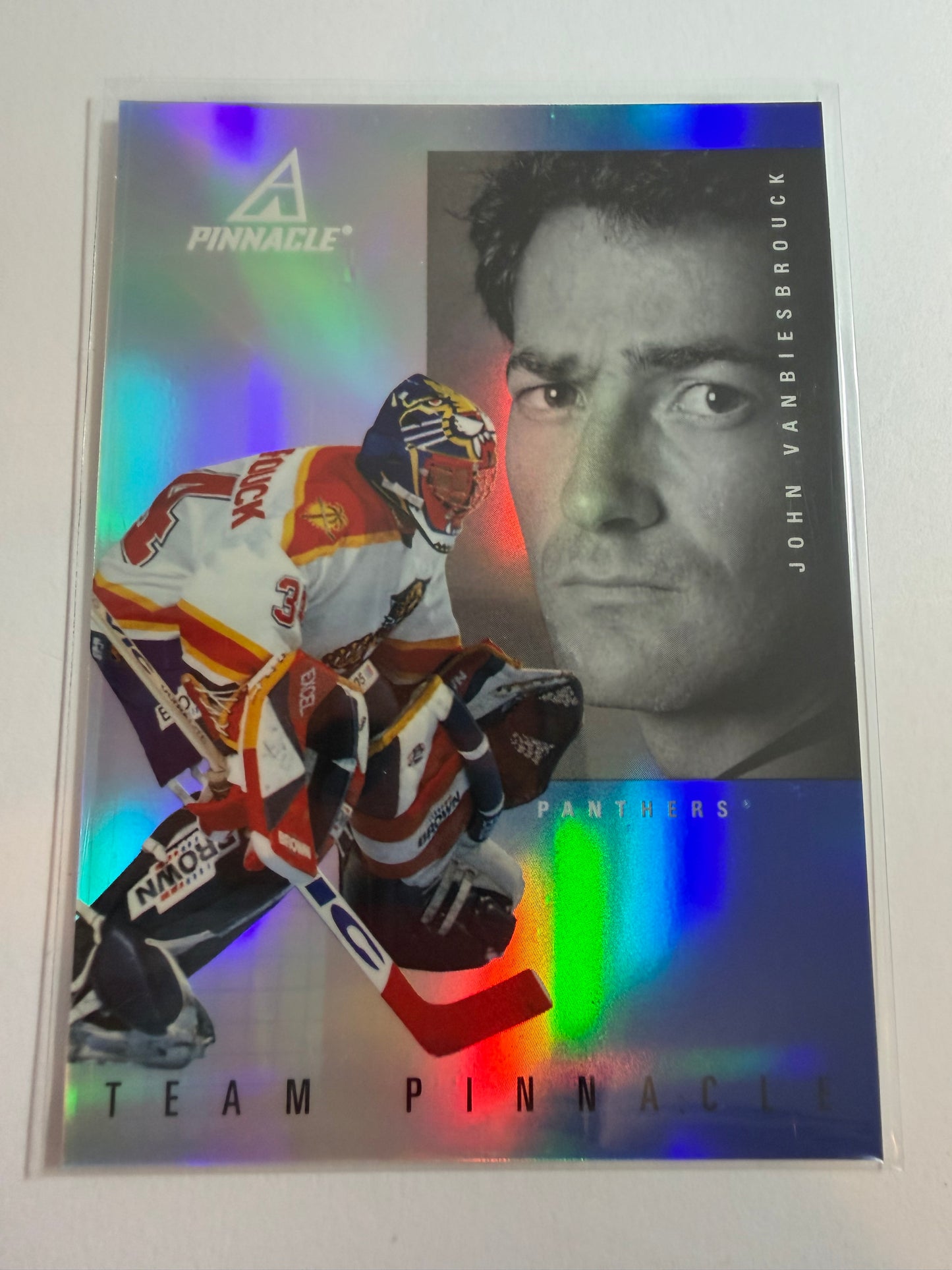 VANBIESBROUCK / OSGOOD - 1997 Team Pinnacle Mirror REFRACTOR Parallel #10, SSP