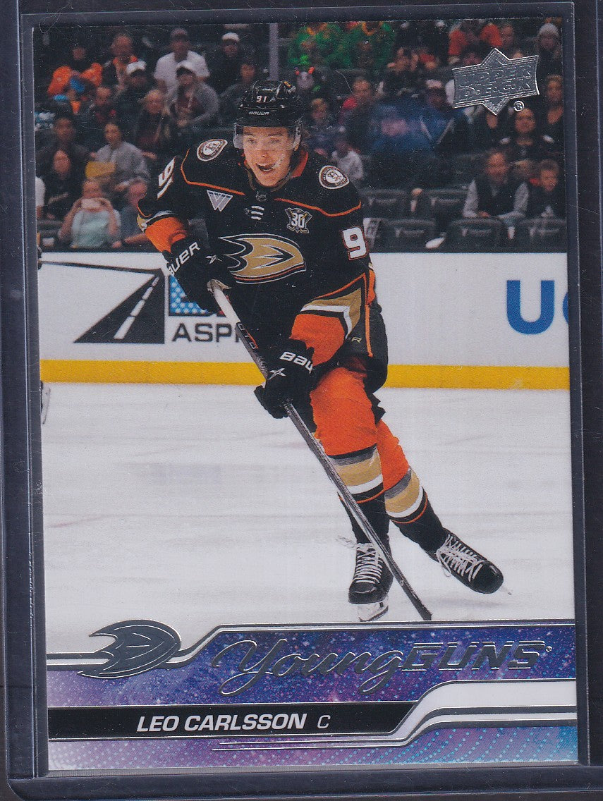 LEO CARLSSON - 2023 Upper Deck Young Guns #468