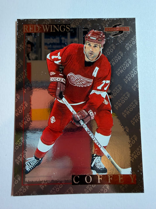 PAUL COFFEY - 1996 Pinnacle Black Ice Artist's Proof #24