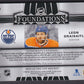 LEON DRAISAITL - 2024 The Cup Foundations Quad Auto Patch #F-LD, /5