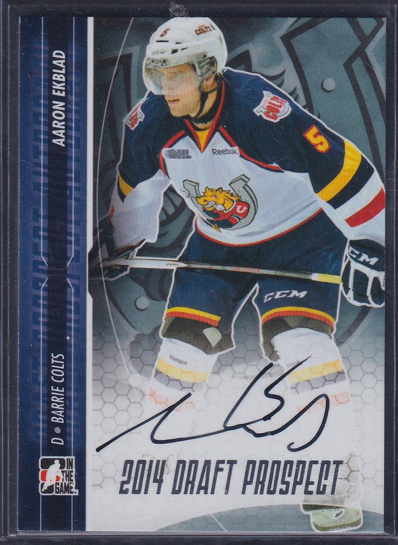 AARON EKBLAD - 2013 ITG 2014 Draft Prospect Auto #A-AE2