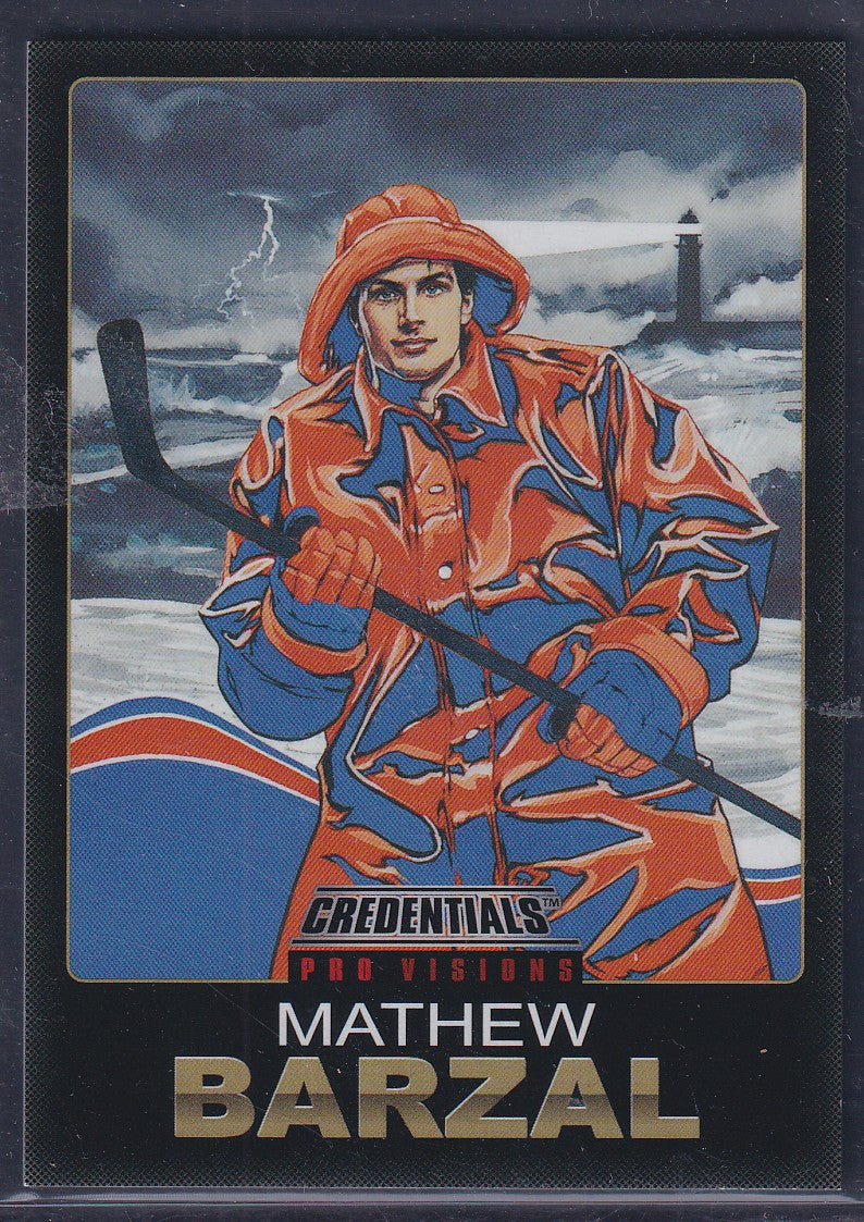 MATHEW BARZAL - 2022 Upper Deck Credentials Pro Visions #4