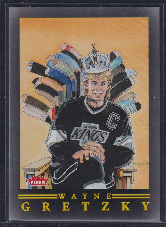 WAYNE GRETZKY - 2022 Upper Deck Credentials Fleer Pro Visions, SSP