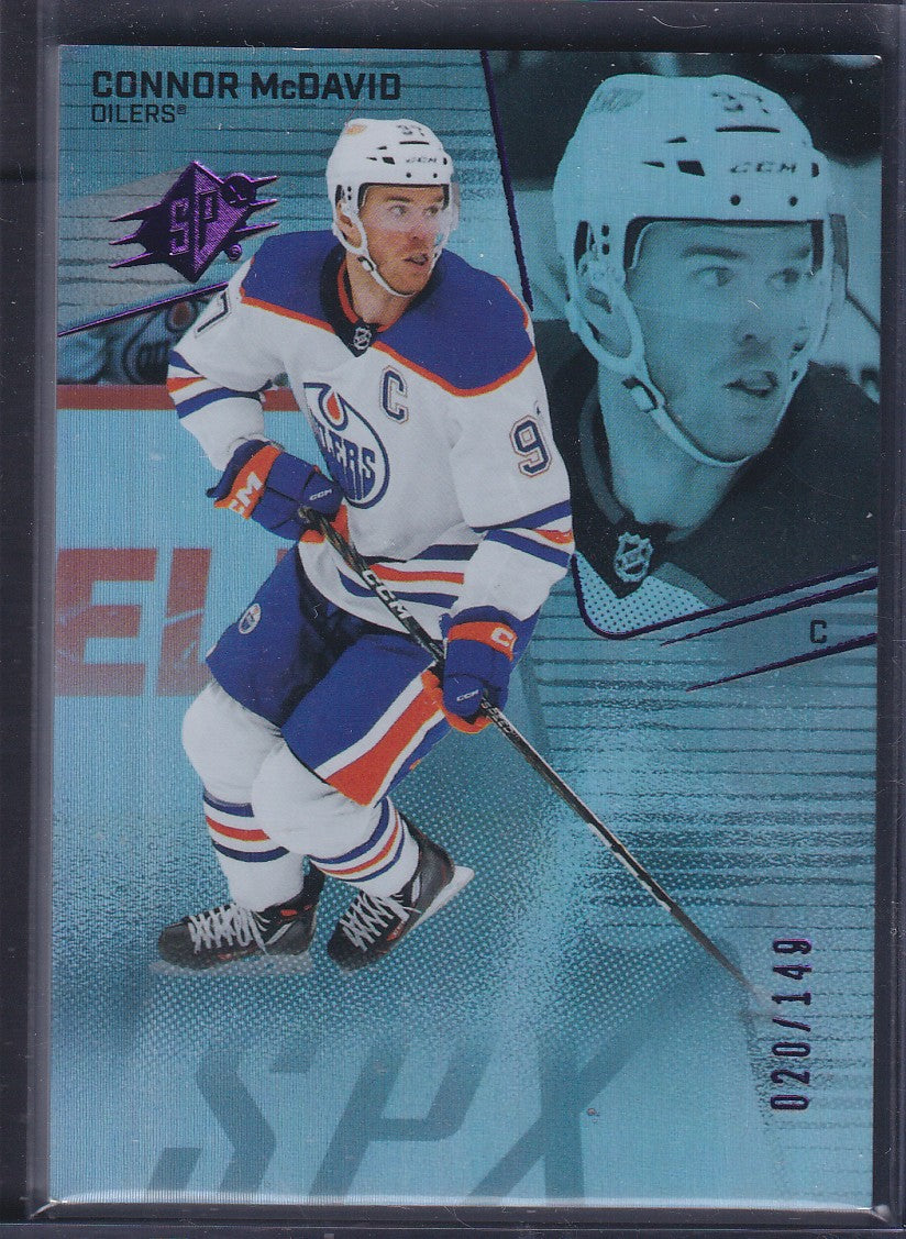 CONNOR MCDAVID - 2022 Upper Deck SPx #55, /149