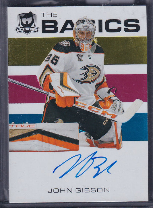 JOHN GIBSON - 2023 The Cup The Basics Auto #B-JG