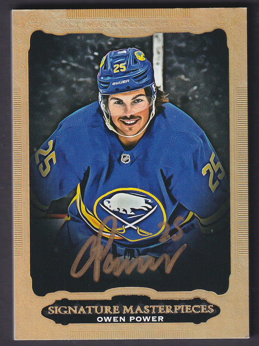 OWEN POWER - 2022 Upper Deck Ultimate Signature Masterpieces Auto #USM-OP