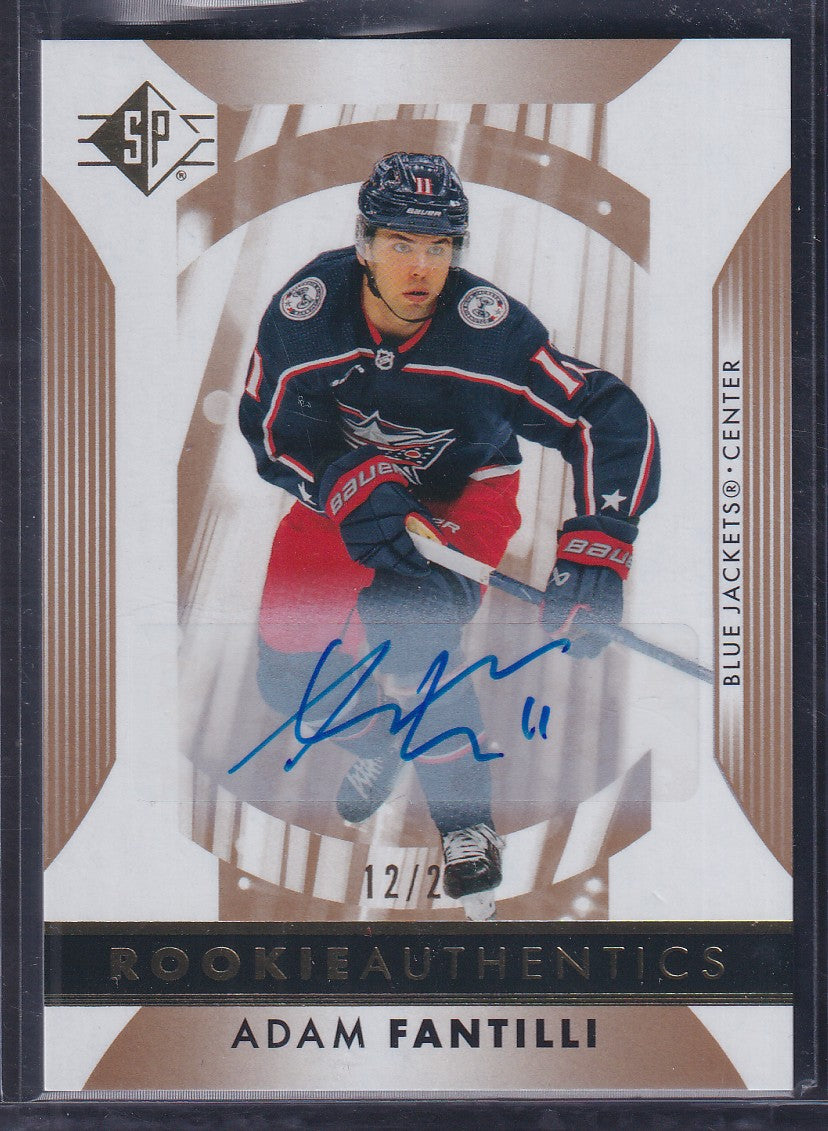 ADAM FANTILLI - 2023 SP Rookie Authentics Auto #107, /25