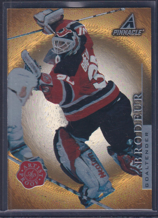 MARTIN BRODEUR - 1997 Pinnacle Artist's Proof #PP43