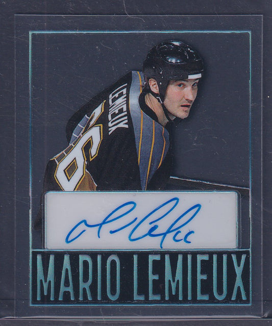 MARIO LEMIEUX - 2025 Leaf Trading Auto #LC-ML1, 1/1