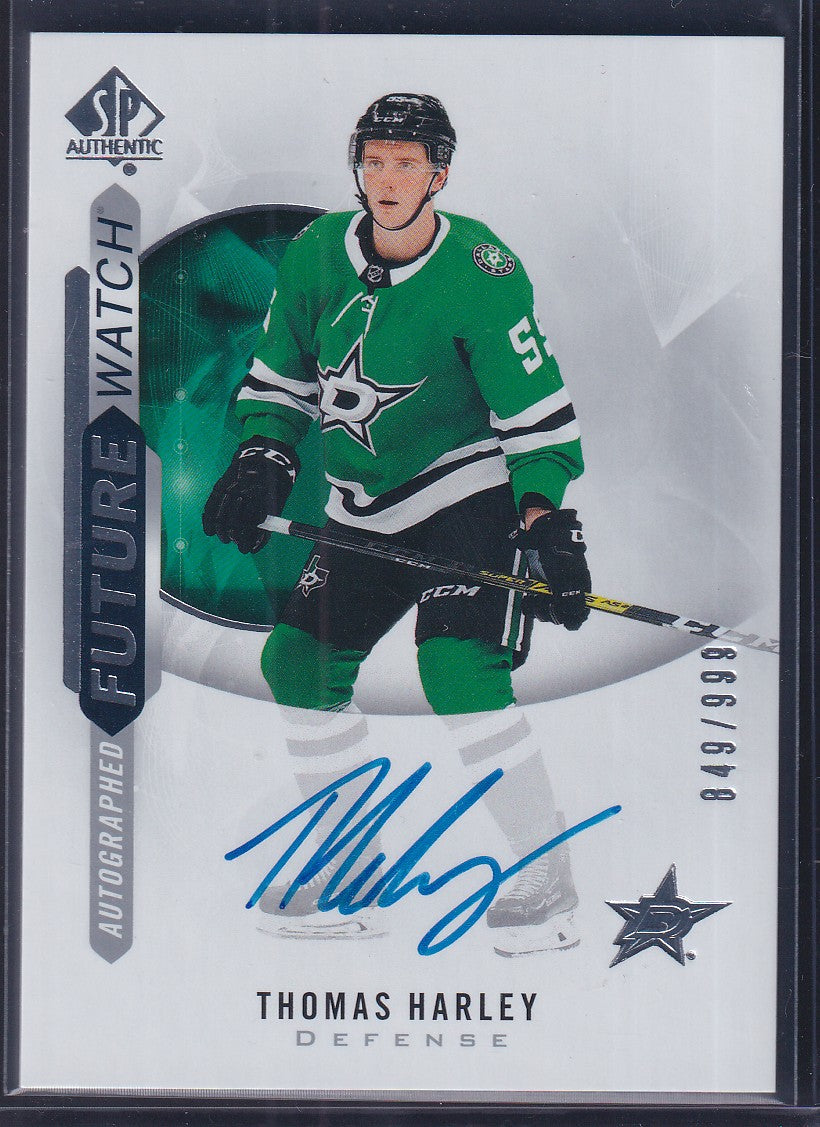 THOMAS HARLEY - 2020 SP Authentic Future Watch Auto #157, /999