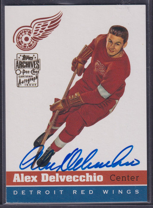 ALEXANDER P. DELVECCHIO - 2002 Topps OPC Archives Reprint Auto #39