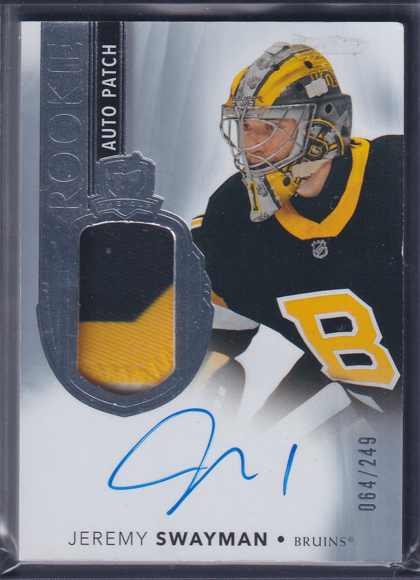 JEREMY SWAYMAN - 2021 The Cup Rookie Auto Patch #101, /249