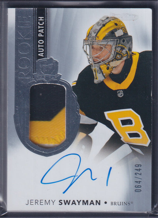 JEREMY SWAYMAN - 2021 The Cup Rookie Auto Patch #101, /249