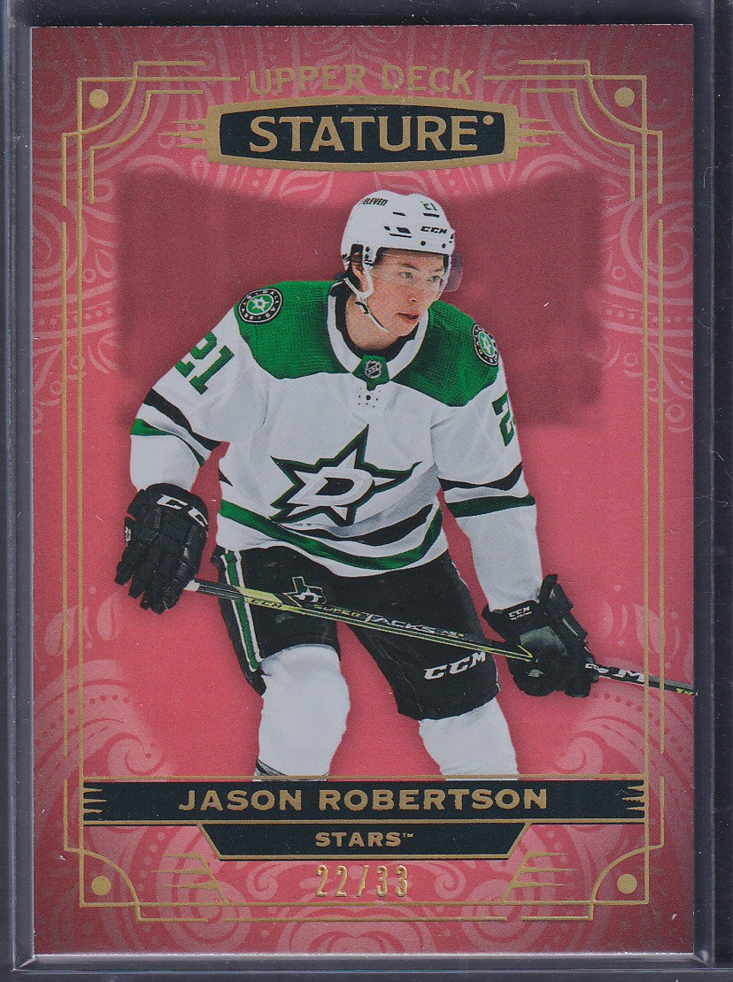 JASON ROBERTSON - 2022 Upper Deck Stature #59, /33