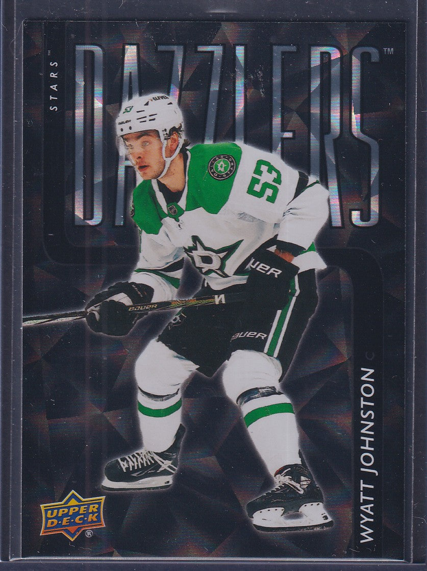 WYATT JOHNSTON - 2025 Upper Deck Dazzlers BLACK #DZ-95