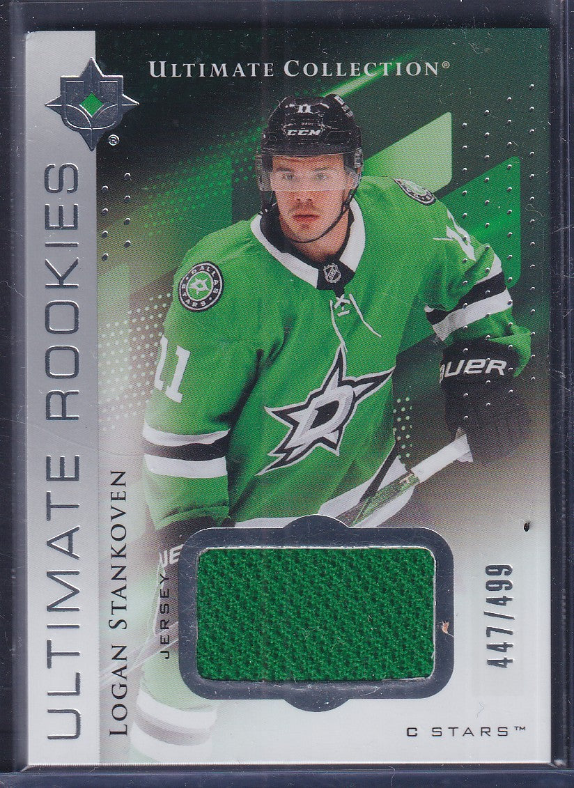 LOGAN STANKOVEN - 2024 Upper Deck Ultimate Rookies Jersey Patch #196, /499