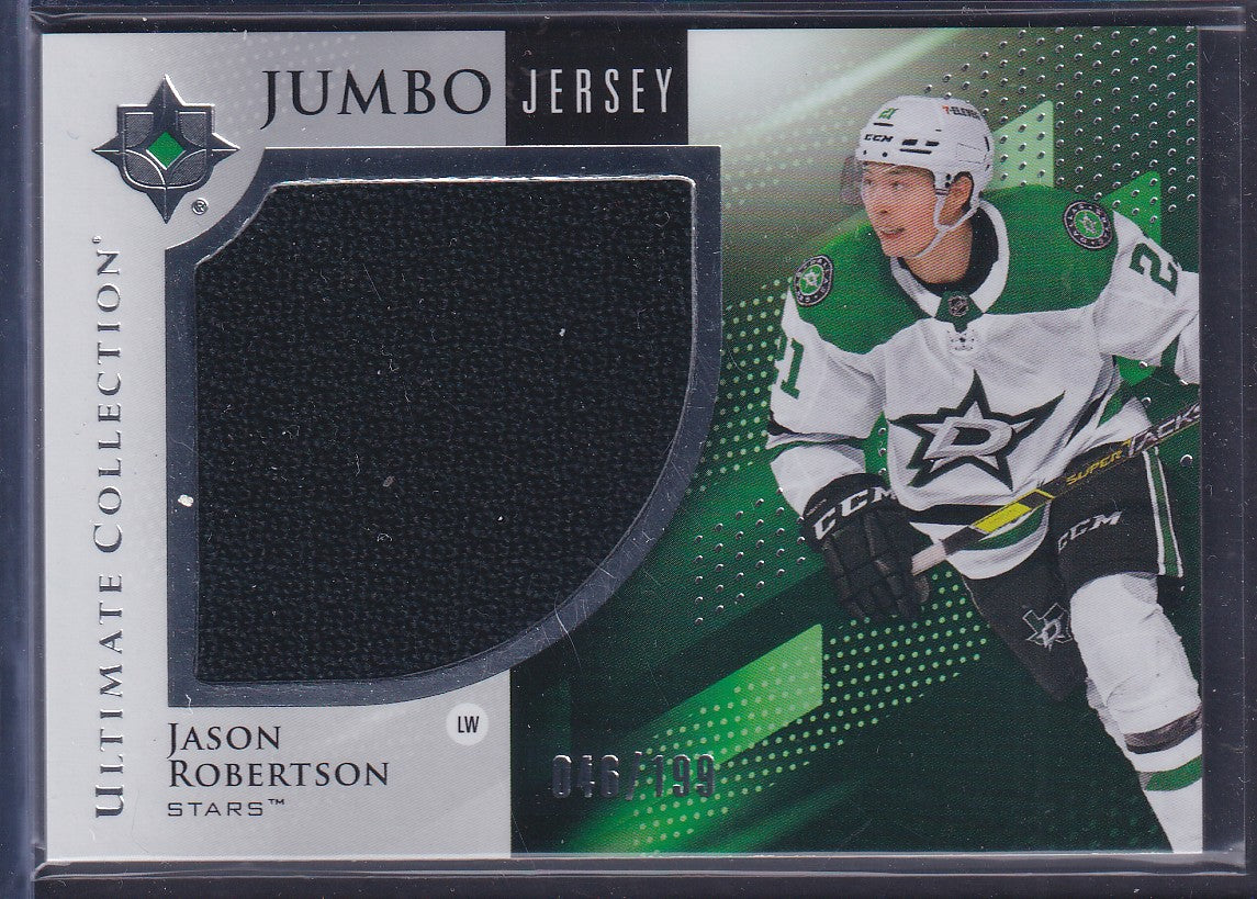JASON ROBERTSON - 2024 Upper Deck Ultimate Jumbo Jersey Patch #21, /199