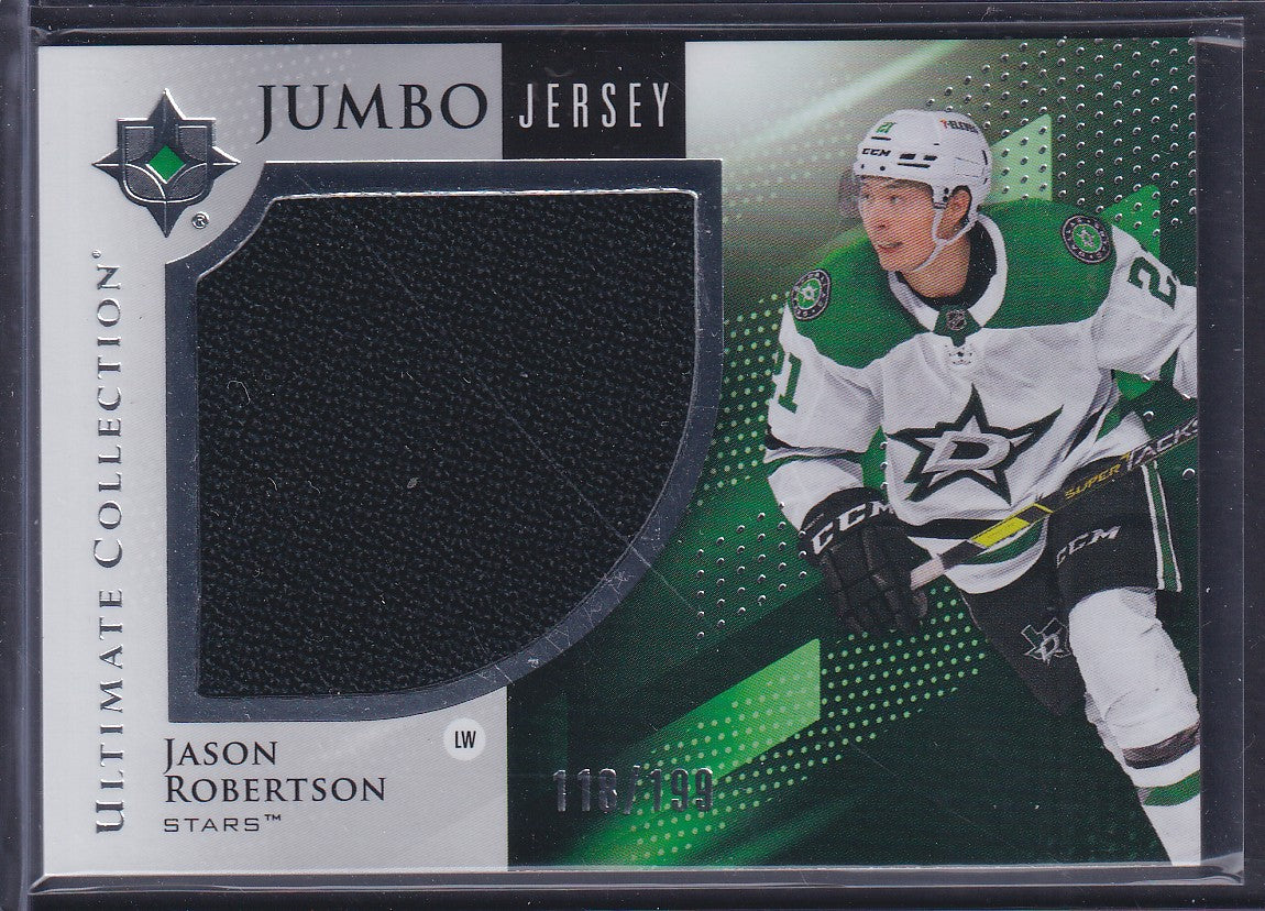 JASON ROBERTSON - 2024 Upper Deck Ultimate Jumbo Jersey Patch #21, /199