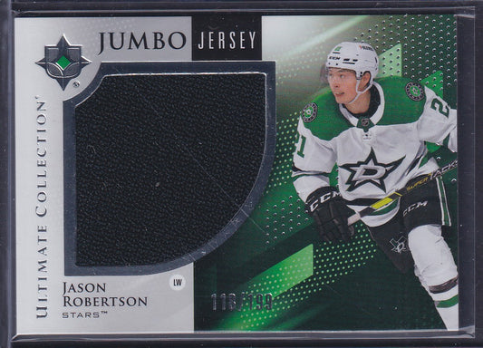 JASON ROBERTSON - 2024 Upper Deck Ultimate Jumbo Jersey Patch #21, /199