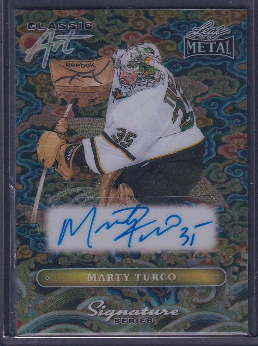 MARTY TURCO - 2025 Leaf Metal Classic Art Auto #SS-MT2, 1/1