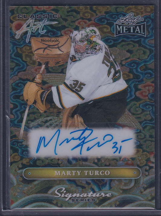 MARTY TURCO - 2025 Leaf Metal Classic Art Auto #SS-MT2, 1/1