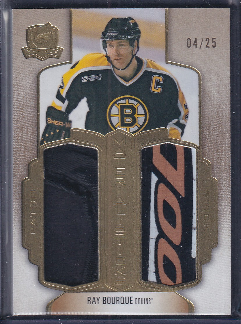 RAY BOURQUE - 2022 The Cup Materialisticks #MS-RB, /25