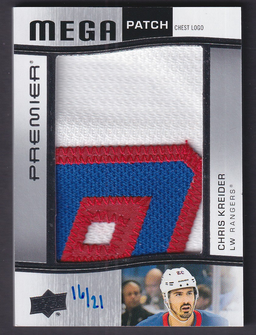 CHRIS KREIDER - 2023 Upper Deck Premier Mega Patch #PMP-KR, /21
