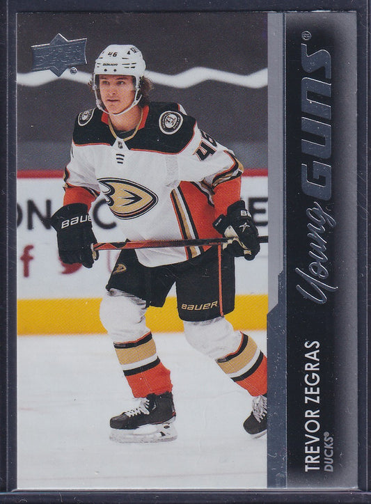 TREVOR ZEGRAS - 2021 Upper Deck Young Guns #232