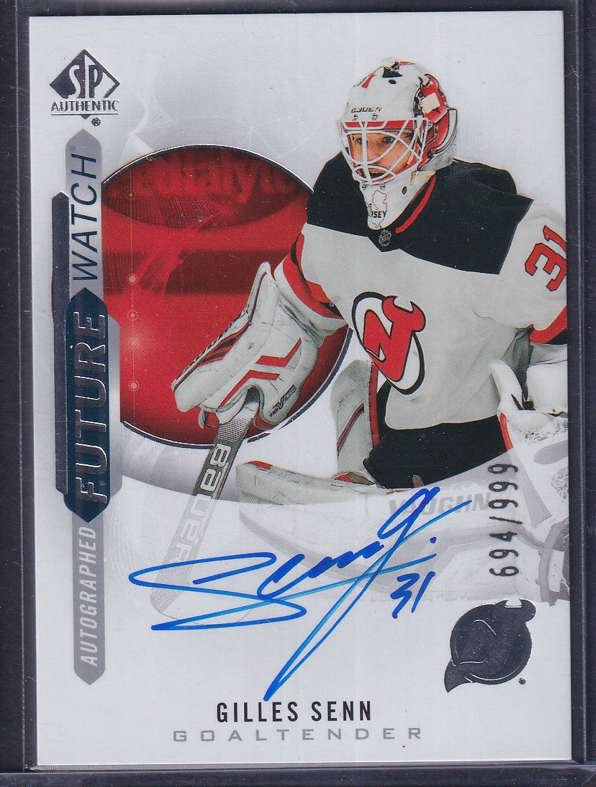 GILLES SENN - 2020 SP Authentic Future Watch Auto #229, /999