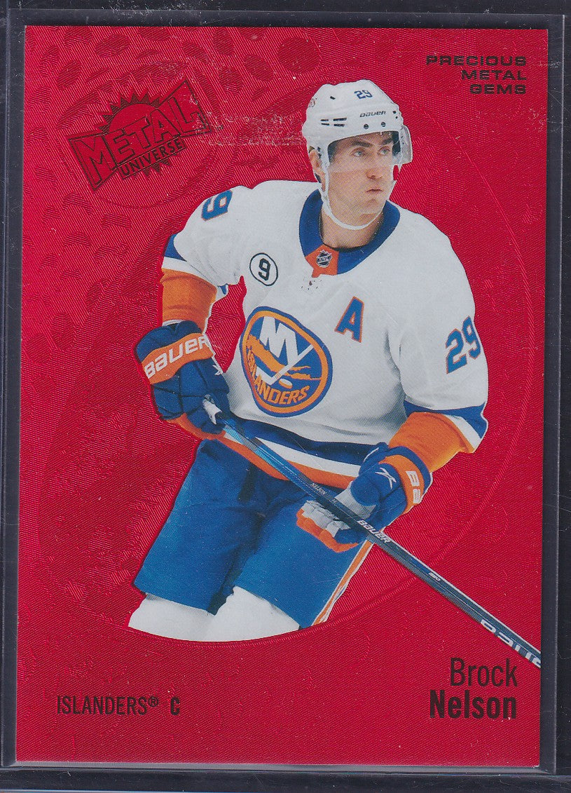 BROCK NELSON - 2022 Metal Universe PMG RED #6, /100