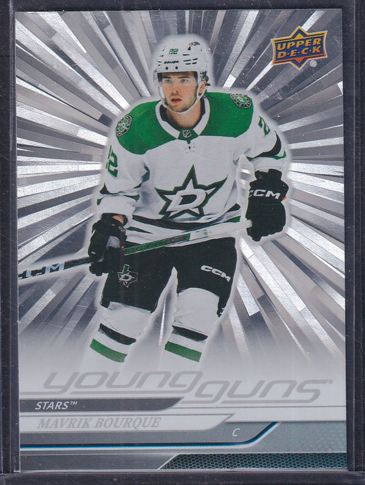 MAVRIK BOURQUE - 2024 Upper Deck Young Guns SILVER OUTBURST #215